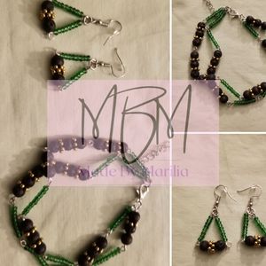 Handmade Bracelet and Earrings set